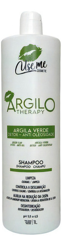 Shampoo Argila Verde Detox Anti Oleosidade Use Me 1l