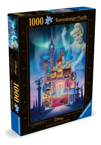 Rompecabezas Castillo De Cenicienta 1000pz Ravensburger