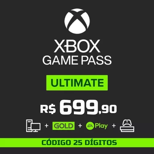 Desconto Gamer on X: 1 mês de Xbox Gamepass Ultimate OU PC