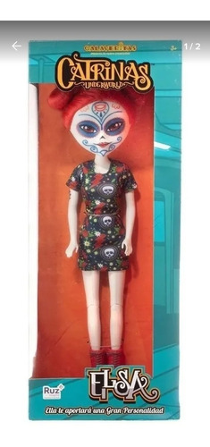 Catrinas Underworld Elsa Muñeca Ruz Original Calaveritas