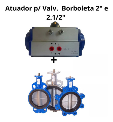 Kit 16 Atuador Pneumático Dupla Ação - Ap700l052h 22 Nm