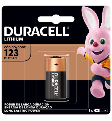 Pila Duracell Cr-123 Lithium