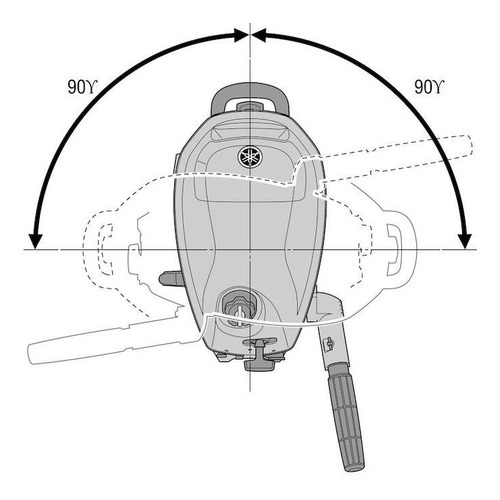 Motor De Popa Yamaha 6hp F6cmhs 4t