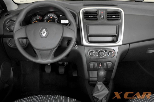 Renault Sandero 1.0 12v Sce Flex Authentique Manual Prateado