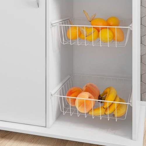 Imagen 5 de 8 de Armario Multiuso Mueble Cocina Para Horno Frutero Compramas