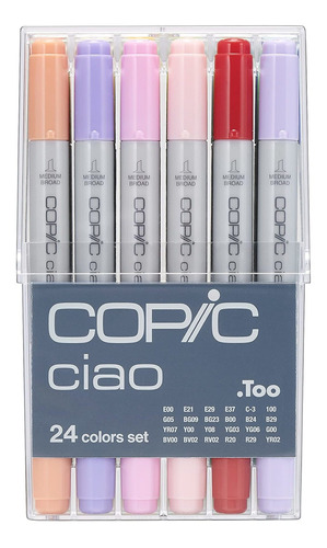 Copic Ciao Juego Basico 24 Marcadores