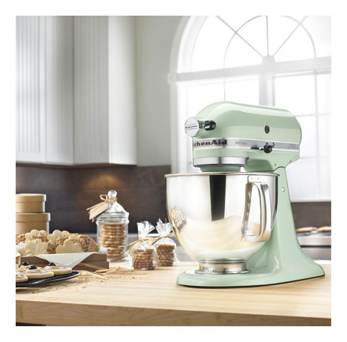 Imagen 3 de 3 de Batidora de pie KitchenAid Artisan KSM150PS pistachio 50 Hz x 60 Hz 220 V - 240 V