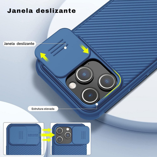 Capa Camshield Pro Case Nillkin Para iPhone 15 Pro Max