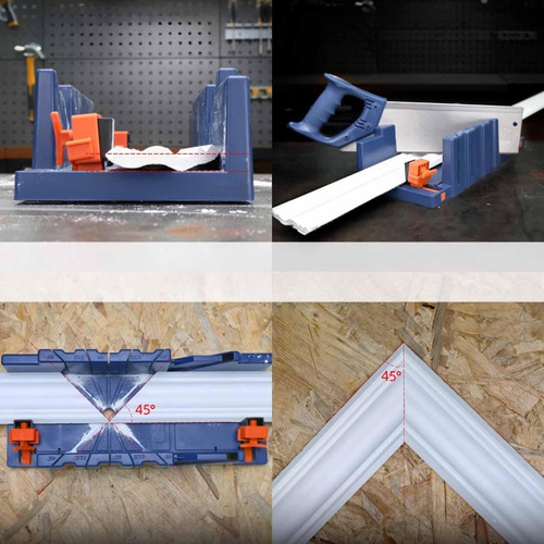 Mitre Box Mitre Gabinete Estable Resistente 225 45 Caja De