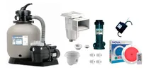Comprar Kit Completo 14 Para Alberca Filtro Dren Bomba Desnatador