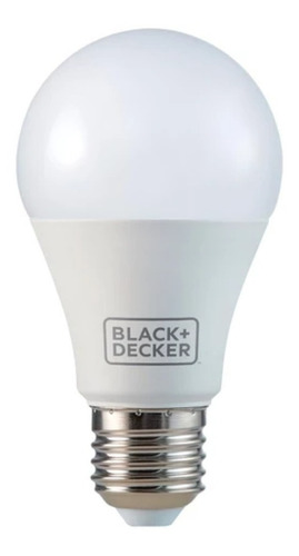 Lámpara Led Bulbo Black+decker 15w Luz Cálida 3000k Garantia