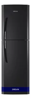 Heladera Con Freezer 314 Lts Black Steel Drean Hdr320f00n Color Negro