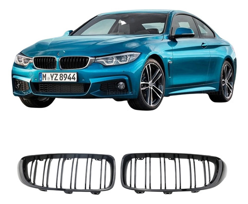 Parrillas Para Bmw Serie 4 M3 M4 2014-2020 (izq-der)