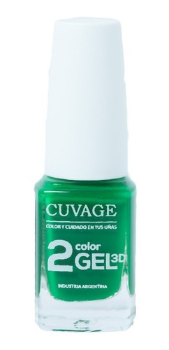 Imagen 1 de 2 de Esmaltes De Uñas Gel 3d Color Cuvage Sin Cabina Color 158 - Araucaria