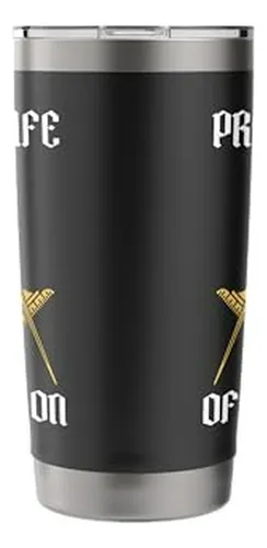 Tumbler Acero Inoxidable Masonería: Símbolo Compás Y Escuadr