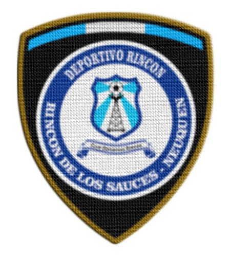 Parche Escudo Black Deportivo Rincón (rincón De Los Sauces)