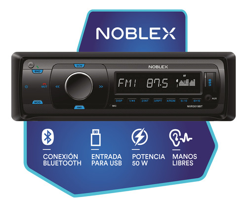 Noblex Nxr3019bt autoestéreo