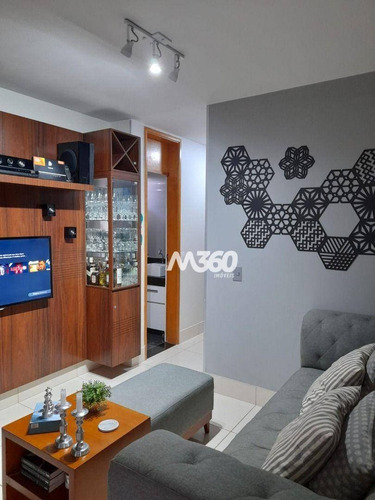 Imagem 2 de 22 de Apartamento Com 3 Dormitórios À Venda, 78 M² Por R$ 380.000,00 - Setor Negrão De Lima - Goiânia/go - Ap0154