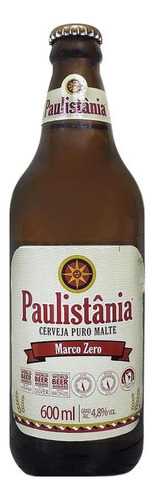 Cerveja Paulistânia Clássica Malte 600ml