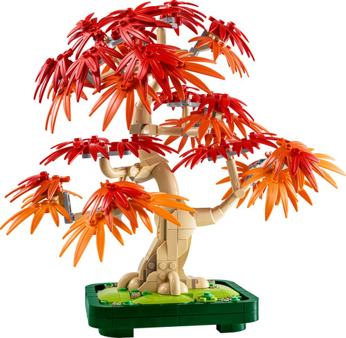Lego Flores 10348 Bonsái De Arce Rojo Japonés