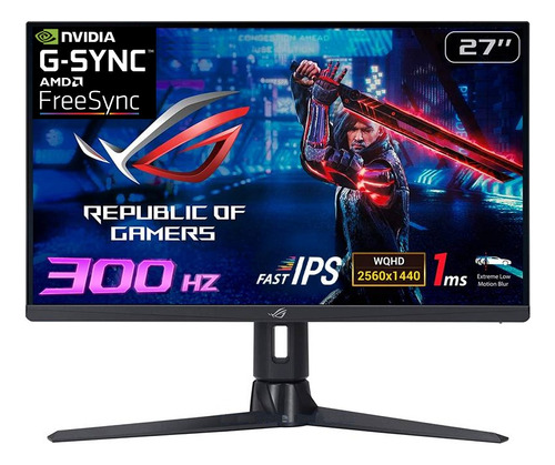 Monitor Asus 27 Rog Strix Xg27aqmr 2k 300hz Gsync Fsync Ips