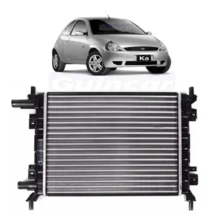 Radiador Ford Ká 2000 Até 2008 Rocam 1.0 1.6 S/ Ar Ou C/ Ar