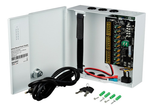 Fuente De Poder Pro Para Camaras 12v 8 Amp Epcom 8 Salidas