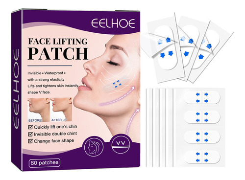 . Parche De Estiramiento Facial: Parches Reafirmantes En