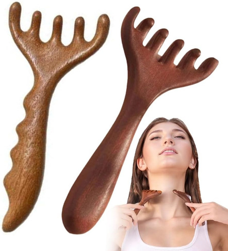 Peine De Masaje Acupoint, Herramienta De Masaje Facial Y De