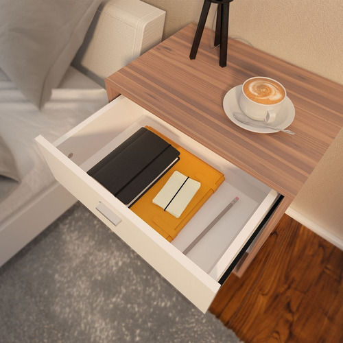 Mesa De Luz 1 Cajon Centro Estant Mle Evo 10 Paraiso