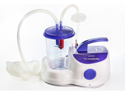 Aspirador De Secreção 127/220V 1 L Mais Forte Md100hp Medicate 127/220V