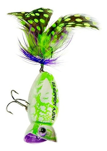 Señuelo Arbogast Hulla Popper 2.0 Tarariras White Zombie