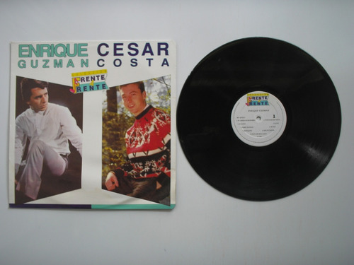 Lp Vinilo Cesar Costa Enrique Guzman Frente A Frente Col1994