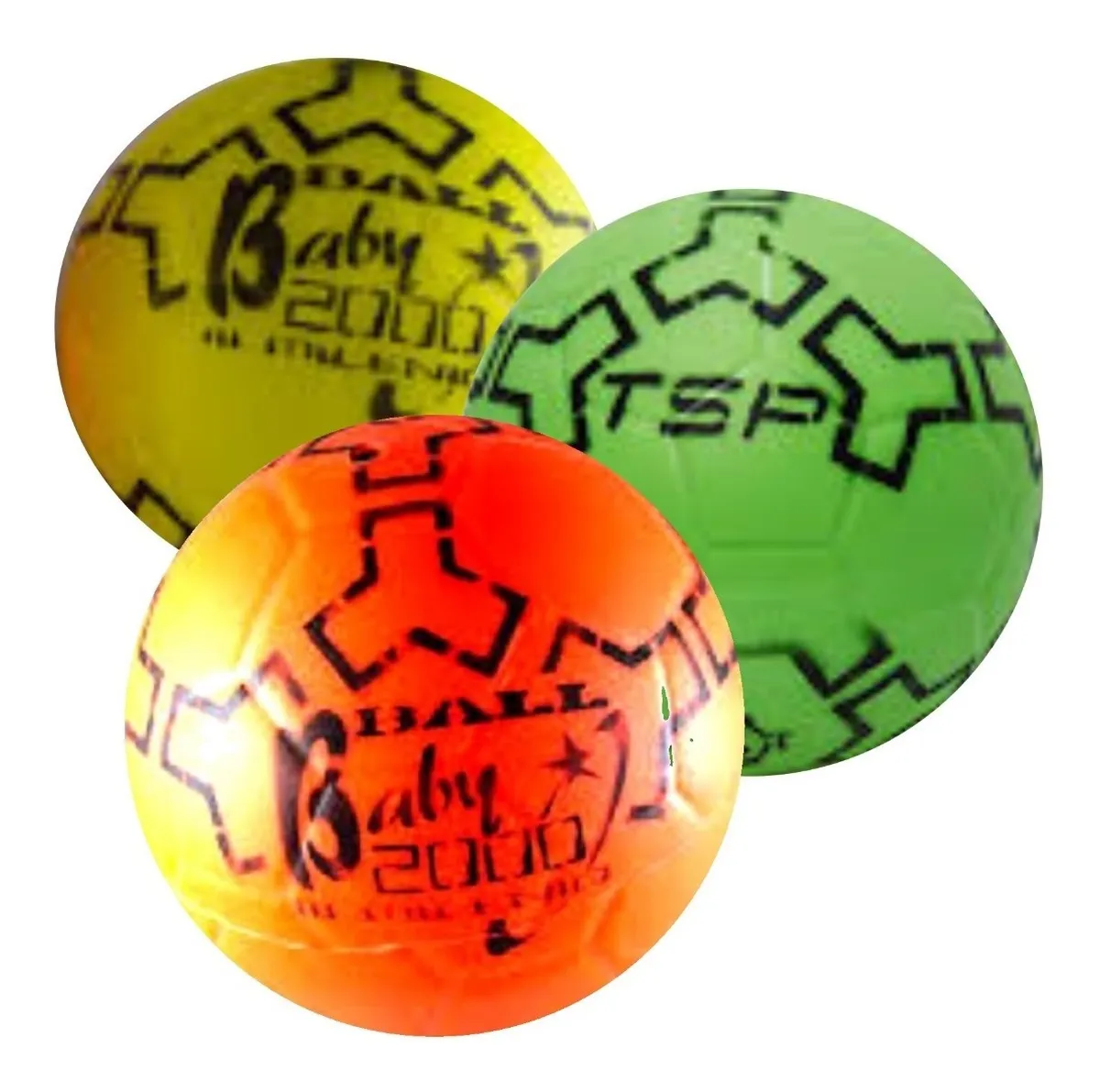 Pelota De Futbol Pvc Milenio N°4 X 6 Unidades Tsp