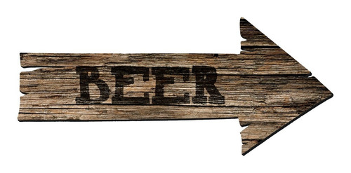 Imagen 1 de 3 de Flecha Cerveza Beer Bar - Muy Liviana 42cm