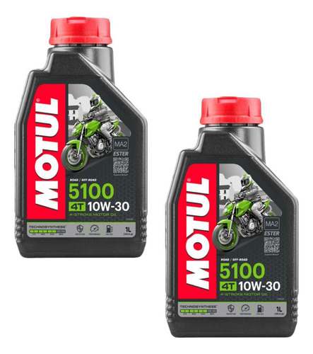 Óleo Motul 5100 4 Tempos 10w-30 Api Sl - Marca Motul