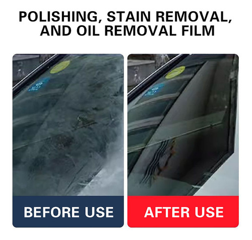 Remoção Poderosa De Filme De Vidro De Janela Powder Clean