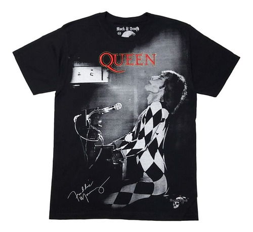 Playera Rock Queen Freddie Mercury Full Over 