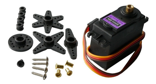 Servo Digital Mg996 Mg996r Torque 12kg Engranajes Metalicos