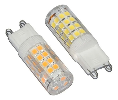 Ampolleta Led G9 Led 6 Watts Frías Y Cálidas Luz Blanco Frío 5 Watts