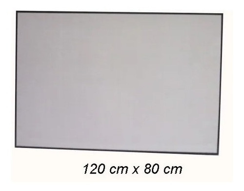 Imagen 2 de 3 de Tablero Acrílico Borrable 120x80 + Borrador + 8 Marcadores