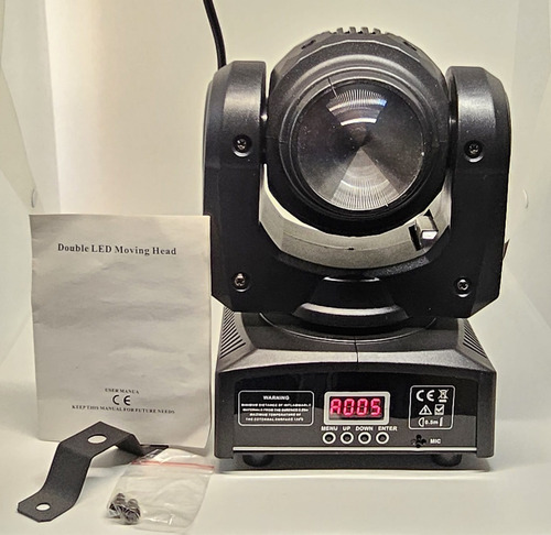 Cabezal Movil Luz Robótica 2 En 1 Doble Led (Usado)
