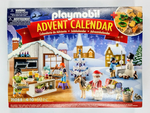 Playmobil Set Navideño 71088 Calendario De Adviento Rtrmx Pm
