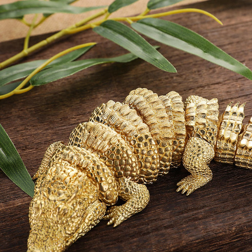 Figura De Cocodrilo, Regalo, Simulación De Cocodrilo,