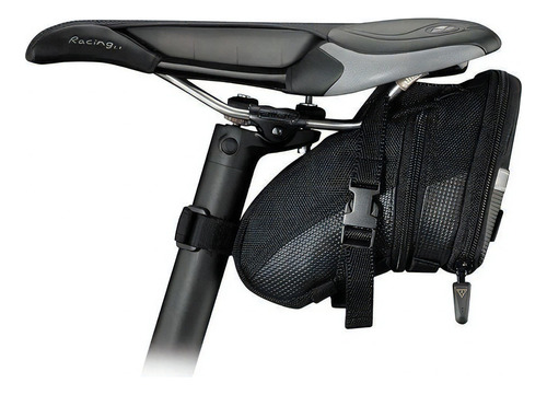 Bolsa para sillín de bicicleta Topeak Wedge Pack con correa M Speed MTB