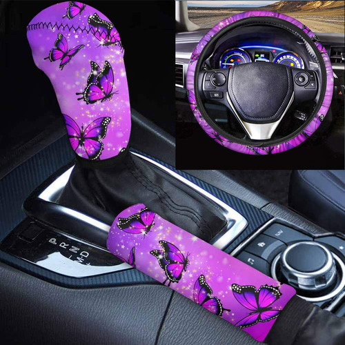 Instantarts 3 Pieza Accesorio Interior Automovil Estampado