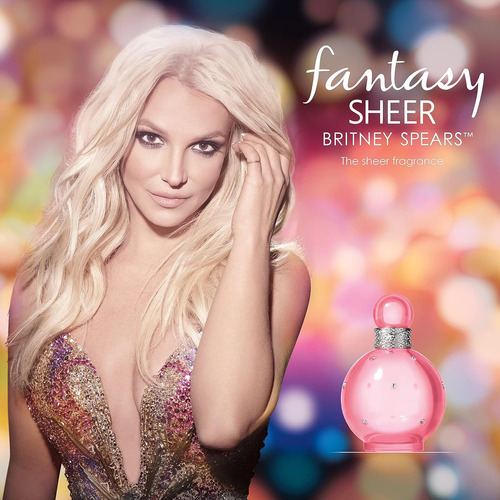 Britney Spears Eau De Toilette Fantasy Sheer 100 Ml
