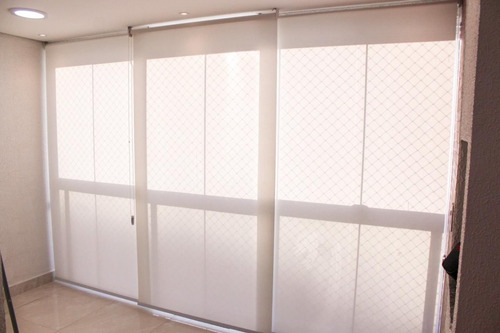 Persiana Rolo Tela Solar 1% L A R G 1, 55 X 2, 87 A L T