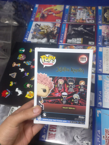 Imagen 3 de 3 de Funko Pop Jujutsu Kaisen Yuji Itadori 1111