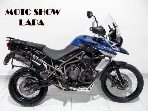 Imagem 1 de 13 de Triumph Tiger 800 Xcx 2018 Azul